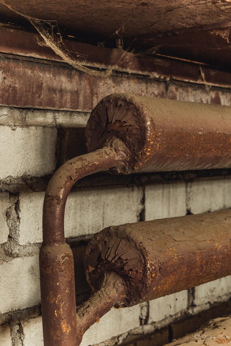 Weisskaue Drahtkörbe